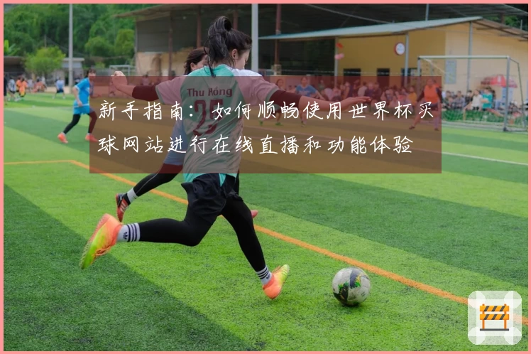 新手指南：如何顺畅使用世界杯买球网站进行在线直播和功能体验